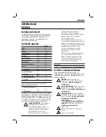 Предварительный просмотр 65 страницы DeWalt D23620 Instruction Manual