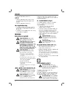 Предварительный просмотр 72 страницы DeWalt D23620 Instruction Manual