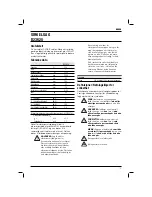 Предварительный просмотр 75 страницы DeWalt D23620 Instruction Manual