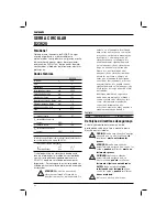 Предварительный просмотр 84 страницы DeWalt D23620 Instruction Manual