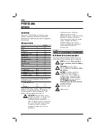 Предварительный просмотр 94 страницы DeWalt D23620 Instruction Manual