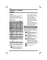 Предварительный просмотр 112 страницы DeWalt D23620 Instruction Manual