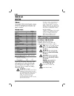 Предварительный просмотр 8 страницы DeWalt D23700 Original Instructions Manual