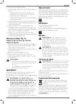 Предварительный просмотр 47 страницы DeWalt D25032 Original Instructions Manual