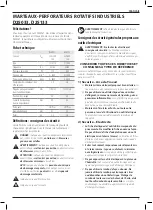 Предварительный просмотр 11 страницы DeWalt D25033 Original Instructions Manual