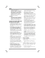 Предварительный просмотр 48 страницы DeWalt D25052 Original Instructions Manual