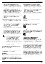 Предварительный просмотр 21 страницы DeWalt D25102 Instruction Manual