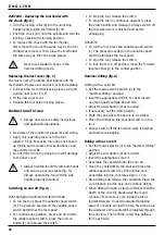 Предварительный просмотр 28 страницы DeWalt D25102 Instruction Manual