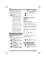 Preview for 60 page of DeWalt D25112(C) Original Instructions Manual