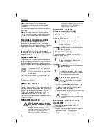 Preview for 96 page of DeWalt D25112(C) Original Instructions Manual