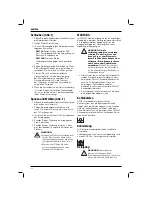 Предварительный просмотр 24 страницы DeWalt D25123 Original Instructions Manual