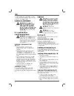 Preview for 10 page of DeWalt D25302DH Original Instructions Manual