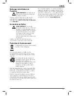 Preview for 33 page of DeWalt D25303DH Original Instructions Manual