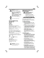 Preview for 15 page of DeWalt D25404 Original Instructions Manual