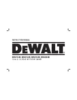 Preview for 1 page of DeWalt D25413-XE Manual