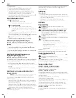 Preview for 10 page of DeWalt D25501 Original Instructions Manual