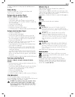 Preview for 11 page of DeWalt D25501 Original Instructions Manual