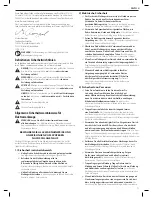 Preview for 13 page of DeWalt D25501 Original Instructions Manual