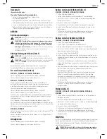 Preview for 17 page of DeWalt D25501 Original Instructions Manual