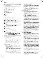 Preview for 20 page of DeWalt D25501 Original Instructions Manual