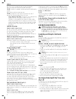 Preview for 22 page of DeWalt D25501 Original Instructions Manual