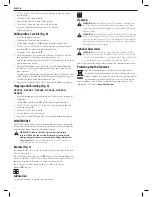 Preview for 24 page of DeWalt D25501 Original Instructions Manual