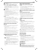 Preview for 29 page of DeWalt D25501 Original Instructions Manual