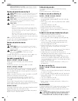 Preview for 30 page of DeWalt D25501 Original Instructions Manual