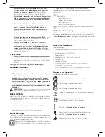 Preview for 34 page of DeWalt D25501 Original Instructions Manual