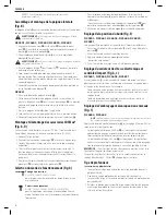 Preview for 36 page of DeWalt D25501 Original Instructions Manual