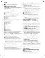 Preview for 62 page of DeWalt D25501 Original Instructions Manual