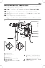 Предварительный просмотр 3 страницы DeWalt D25601 Instruction Manual