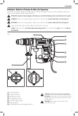 Предварительный просмотр 11 страницы DeWalt D25601 Instruction Manual