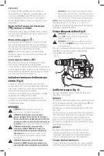 Предварительный просмотр 16 страницы DeWalt D25601 Instruction Manual