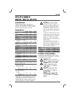 Preview for 25 page of DeWalt D25700 Original Instructions Manual