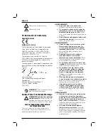 Preview for 26 page of DeWalt D25700 Original Instructions Manual