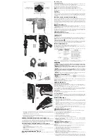 Предварительный просмотр 2 страницы DeWalt D25712 Instruction Manual