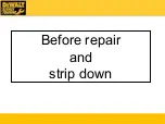 Предварительный просмотр 10 страницы DeWalt D25733 Service Training