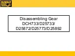 Предварительный просмотр 68 страницы DeWalt D25733 Service Training