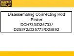 Предварительный просмотр 83 страницы DeWalt D25733 Service Training