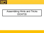 Предварительный просмотр 126 страницы DeWalt D25733 Service Training