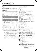 Предварительный просмотр 4 страницы DeWalt D25820 Original Instructions Manual