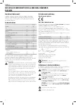 Предварительный просмотр 8 страницы DeWalt D25820 Original Instructions Manual