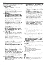 Предварительный просмотр 14 страницы DeWalt D25820 Original Instructions Manual