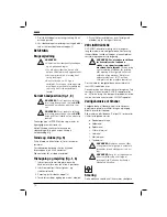 Preview for 12 page of DeWalt D25830 Original Instructions Manual