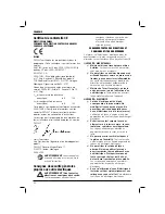 Preview for 42 page of DeWalt D25830 Original Instructions Manual