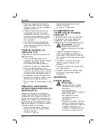 Preview for 114 page of DeWalt D25830 Original Instructions Manual