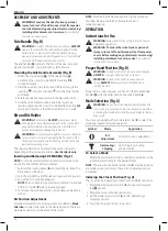 Preview for 22 page of DeWalt D25832 Original Instructions Manual