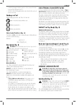 Preview for 21 page of DeWalt D25872 Original Instructions Manual