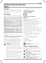 Preview for 31 page of DeWalt D25872 Original Instructions Manual